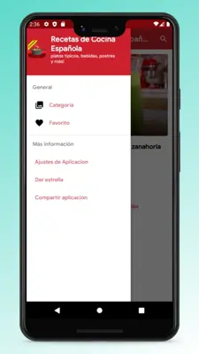 Spanish Food Recipes and Cooking android App screenshot 0