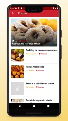 Spanish Food Recipes and Cooking android App screenshot 2