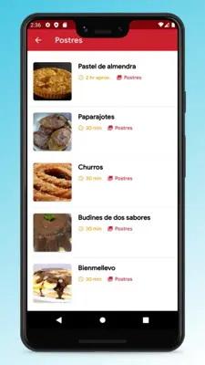 Spanish Food Recipes and Cooking android App screenshot 3